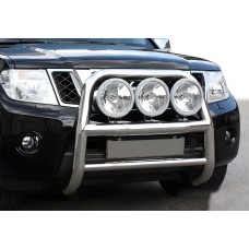 Кенгурятник WT018 (нерж) для Nissan Pathfinder R51 2005-2014 рр