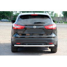 Задняя дуга AK002 (нержавейка) для Nissan Qashqai 2014-2021 гг