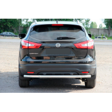 Задняя дуга AK002 (нержавейка) для Nissan Qashqai 2014-2021 гг