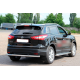 Задняя дуга AK002 (нержавейка) для Nissan Qashqai 2014-2021 гг