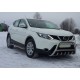 Кенгурятник WT003 (нержавейка) для Nissan Qashqai 2014-2021 гг