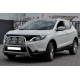 Защита переднего бампера WT018 (нержавейка) для Nissan Qashqai 2014-2021 гг