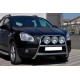 Кенгурятник WT018 (нержавейка) для Nissan Qashqai 2007-2010 гг