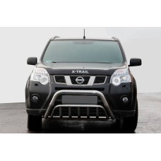 Передній захист WT002 (нерж) для Nissan X-trail T31 2007-2014 рр