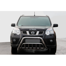 Передній захист WT002 (нерж) для Nissan X-trail T31 2007-2014 рр
