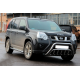 Передняя защита WT002 (нержавейка) для Nissan X-trail T31 2007-2014 гг