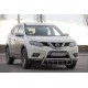 Кенгурятник WT003 (нержавейка) для Nissan X-trail T32/Rogue 2014-2021 гг