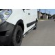Бічні труби BB002 (2 шт., нерж.) Довга база для Renault Master 2011-2023 рр