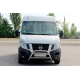 Кенгурятник WT018 (нерж.) для Nissan NV400 2010-2024 рр
