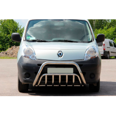 Кенгурятник WT002 (нерж.) для Renault Kangoo 2008-2020 рр