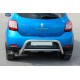 Задня дуга AK007 (нерж) для Renault Sandero 2013-2022 рр