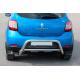 Задня дуга AK007 (нерж) для Renault Sandero 2013-2022 рр