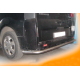 Задній захист з кутами (нерж) для Renault Trafic 2001-2015 рр