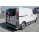 Задній захист з кутами (нерж) для Renault Trafic 2001-2015 рр