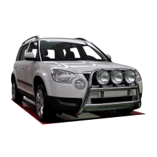 Кенгурятник WT018 (нерж.) для Skoda Yeti 2009-2017 рр