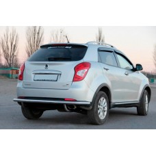 Задняя дуга AK005 (нержавейка) для SsangYong Korando 2010-2019 гг