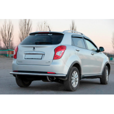 Задня дуга AK005 (нерж) для SsangYong Korando 2010-2019 рр