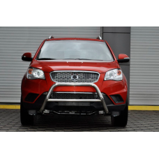 Кенгурятник WT005 (нержавейка) для SsangYong Korando 2010-2019 гг