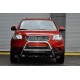 Кенгурятник WT005 (нерж.) для SsangYong Korando 2010-2019 рр