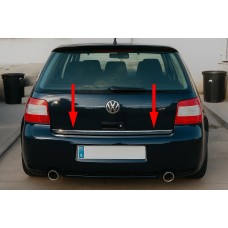 Кромка багажника (нерж) для Volkswagen Golf 4
