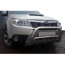 Кенгурятник WT002 (нерж.) для Subaru Forester 2008-2013 рр