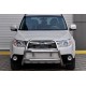 Кенгурятник WT018 (нержавейка) для Subaru Forester 2008-2013 гг