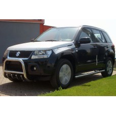 Кенгурятник QT006 (нерж.) для Suzuki Grand Vitara 2005-2017 рр