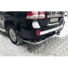 Задні куточки AK003 (2 шт., нерж) для Toyota Land Cruiser 200 2007-2021 рр