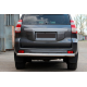 Задняя дуга AK002 (нержавейка) для Toyota Land Cruiser Prado 150 2009-2023 гг