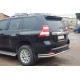 Задняя дуга AK005-2 (нержавейка) для Toyota Land Cruiser Prado 150 2009-2023 гг