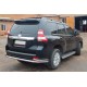 Задняя дуга AK005-2 (нержавейка) для Toyota Land Cruiser Prado 150 2009-2023 гг