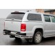 Задние уголки AK003-Double (2 шт., нержавейка) для Volkswagen Amarok 2010-2022 гг