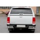 Задние уголки AK003-Double (2 шт., нержавейка) для Volkswagen Amarok 2010-2022 гг