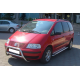 Кенгурятник WT005 (нерж) для Volkswagen Sharan 1995-2010 рр