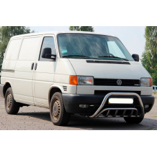 Кенгурятник WT002 60мм (нерж) для Volkswagen T4 Transporter 1990-2003 рр