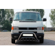 Кенгурятник WT002 (нерж) для Volkswagen T4 Caravelle/Multivan 1990-2003 рр