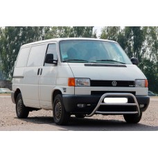 Кенгурятник WT022 (нерж) для Volkswagen T4 Transporter 1990-2003 рр