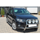 Защита переднего бампера WT018 (нержавейка) для Volkswagen Tiguan 2007-2016 гг