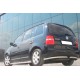 Задні куточки AK003 (2 шт., нерж) для Volkswagen Touran 2003-2010 рр