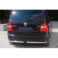 Задние уголки AK003 (2 шт., нержавейка) для Volkswagen Touran 2003-2010 гг