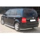 Задні куточки AK003 (2 шт., нерж) для Volkswagen Touran 2003-2010 рр