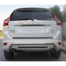 Задній захист AK007 (нерж) для Volvo XC60 2009-2017 рр