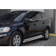 Бічні труби BB004 (2 шт, нерж) для Volvo XC60 2009-2017 рр