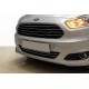 Накладки на бампер из нержавеющей стали (2014-2018, 2 шт) для Ford Courier Накладки на бампер из нержавеющей стали (2014-2018, 2 шт) для Ford Courier