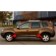 Молдинг дверний (4 шт., нерж.) Carmos - Турецька сталь для Dacia Duster 2008-2018 рр