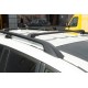 Поперечний багажник на звичайні рейлінги WingBar V1 (з ключем) Чорні для BMW X3 E-83 2003-2010 рр