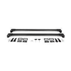 Перемичка в штатні місця (2 шт, під ключ) Сірий для Mercedes C-сlass W205 2014-2021рр