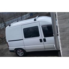 Поперечены в штатні місця під ключ (2 шт) Сірий для Fiat Scudo 1996-2007 рр