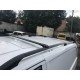 Перемички на рейлінги під ключ (2 шт) Чорний для Mercedes Vito / V-class W447 2014- рр