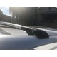 Перемички на рейлінги під ключ (2 шт) Чорний для Mercedes Vito / V-class W447 2014- рр